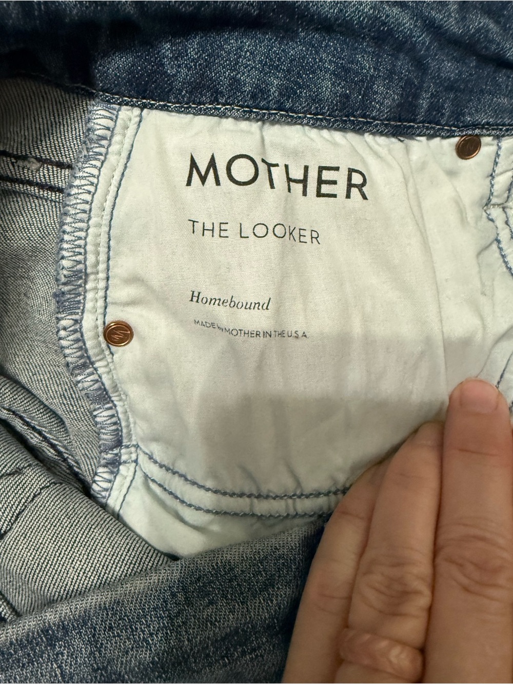 MOTHER Jeans, The Looker - Picture 4 of 5